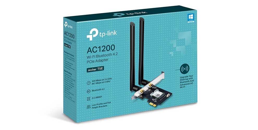 TP-Link dota de Wi-Fi de alta velocidad y Bluetooth a tu ordenador de sobremesa con su adaptador Archer T5E